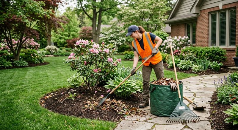 Lawn Clean Up Service